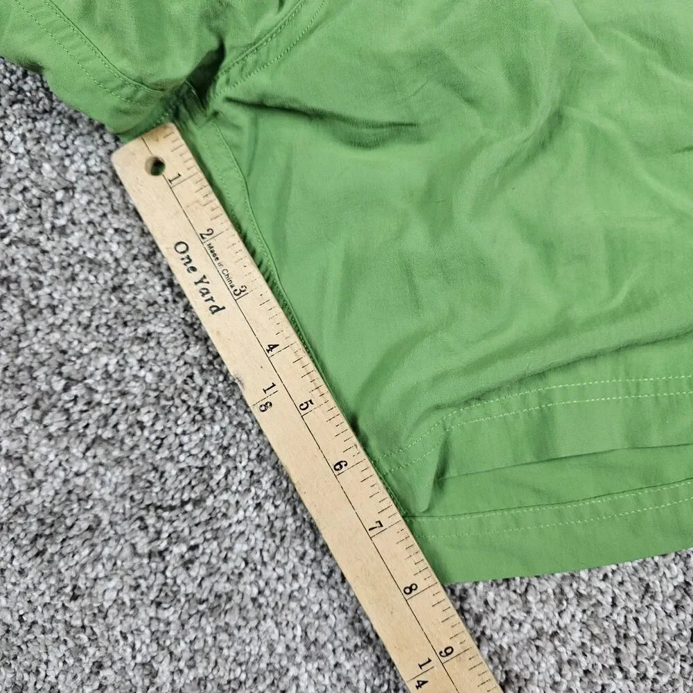 North Face Swim Trunks Mens 2XL Green Board Shorts Mesh Lined Flash Dry Beach